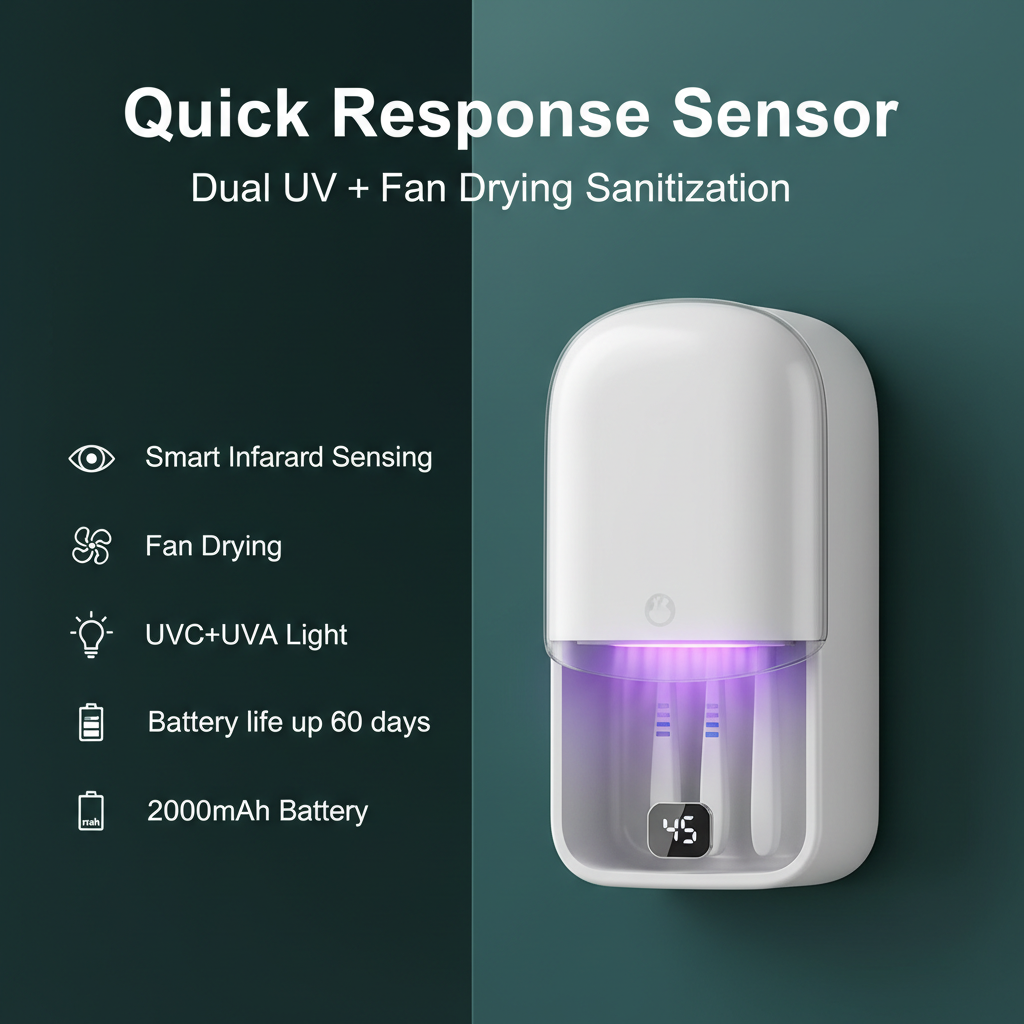 Smart UVC Brush Features